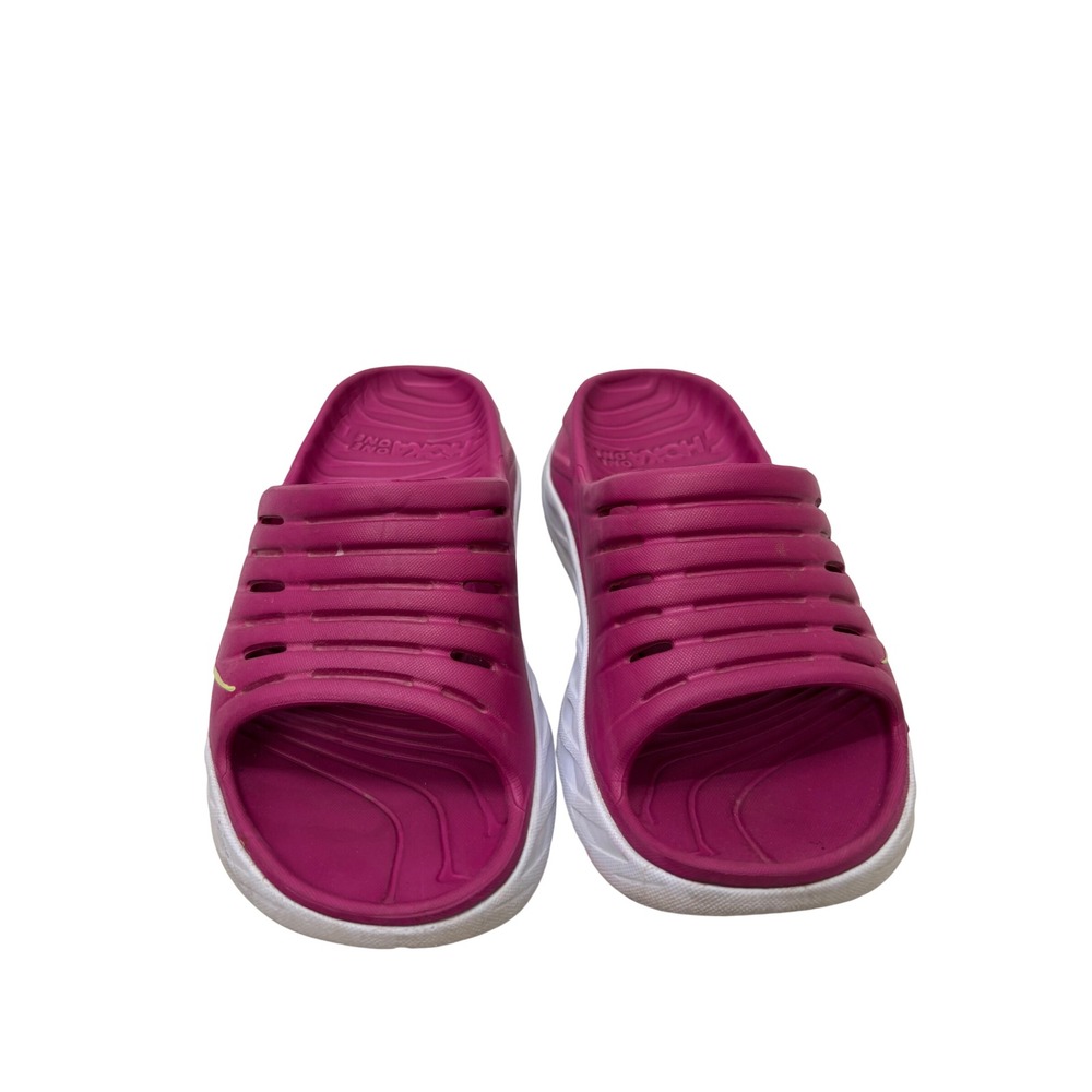 Hoka One One Ora Recovery Slide 2 Pink Magenta Women's Size 7 Sandals
